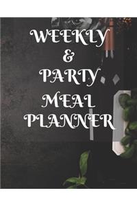 Weekly Meal & Party Planner