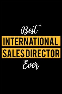 Best International Sales director Ever