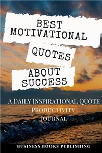 Best Motivational Quotes about Success