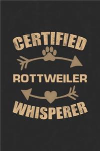Certified Rottweiler Whisperer