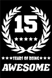 15 Years Of Being Awesome