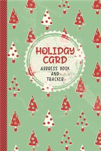Holiday Card Address Book & Tracker