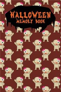 Halloween Memory Book