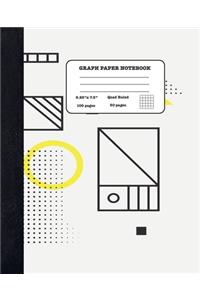 Graph Paper Notebook Quad Ruled 5x5