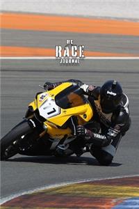 My Race Journal Dot Grid Style Notebook