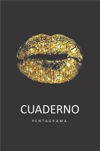 cuaderno pentagrama