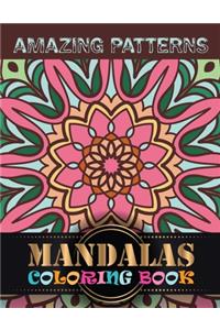 Amazing Patterns Mandalas Coloring Book