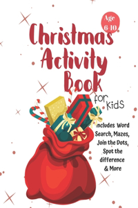 Christmas Activity Book for Kids