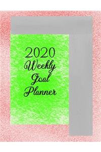 2020 Weekly Goal Planner