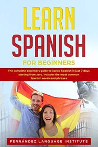 Learn Spanish for Beginners