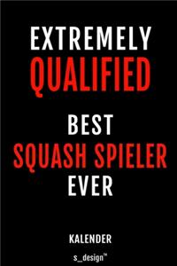 Kalender für Squash Spieler