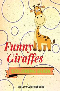 Funny Giraffes Coloring Book