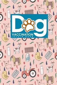Dog Vaccination Record Book