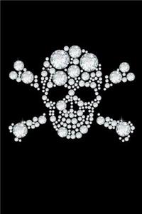 Diamond Skull and Crossbones