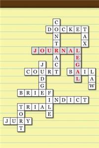 Legal Journal: Blank Notebook or Diary, 110 Pages, College Ruled, 6x9 Inches