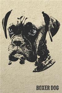 Boxer Dog Notebook