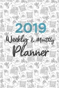 2019 Planner Weekly and Monthly