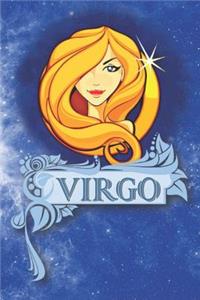 Virgo Zodiac Sign Horoscope Notebook Journal for Writing in