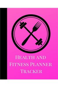 Health and Fitness Planner Tracker