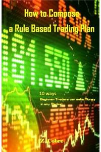 How to Compose a Rule Based Trading Plan