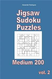 Jigsaw Sudoku Puzzles - Medium 200 vol. 2