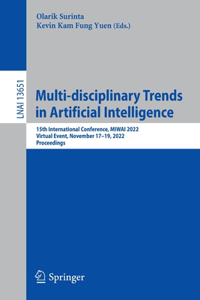 Multi-disciplinary Trends in Artificial Intelligence