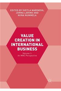 Value Creation in International Business