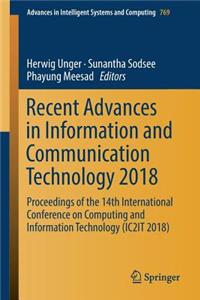 Recent Advances in Information and Communication Technology 2018