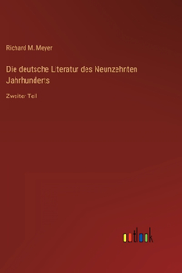 deutsche Literatur des Neunzehnten Jahrhunderts