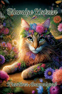Blumige Katzen