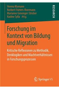 Forschung im Kontext von Bildung und Migration