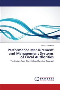 Performance Measurement and Management Systems of Local Authorities