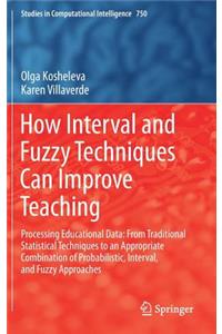 How Interval and Fuzzy Techniques Can Improve Teaching