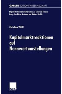 Kapitalmarktreaktionen auf Nennwertumstellungen