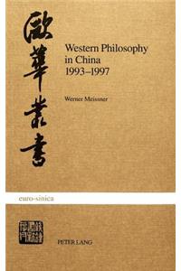 Western Philosophy in China 1993-1997