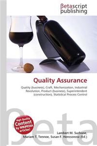 Quality Assurance