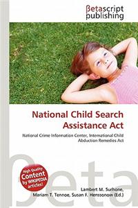 National Child Search Assistance ACT