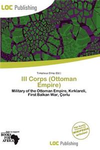 III Corps (Ottoman Empire)