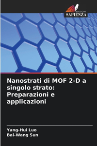 Nanostrati di MOF 2-D a singolo strato