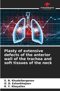 Plasty of extensive defects of the anterior wall of the trachea and soft tissues of the neck