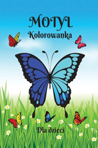 Kolorowanka Motyle Dla Dzieci