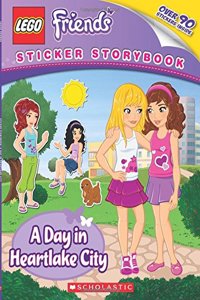 Lego Friends: a Day in Heartlake City (Sticker Storybook)