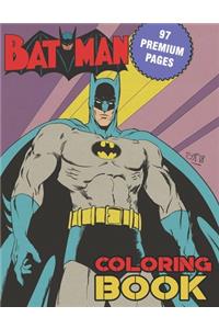 Batman Coloring Book Great Coloring Pages Gift For Kids, Boys & Girls