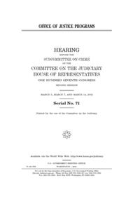 Office of Justice Programs