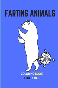 Farting Animals Coloring Book For Kids