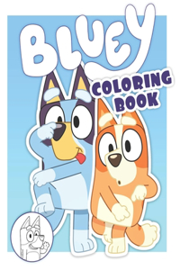 Bluey Coloring Book