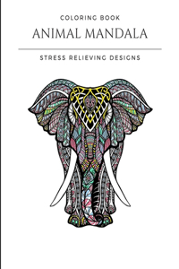 Coloring Book Animal Mandala