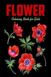 Flower Coloring Book for Girls