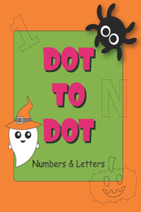 Dot to Dot Numbers and Letters