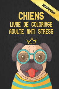 Chiens Livre Coloriage Adulte Anti Stress